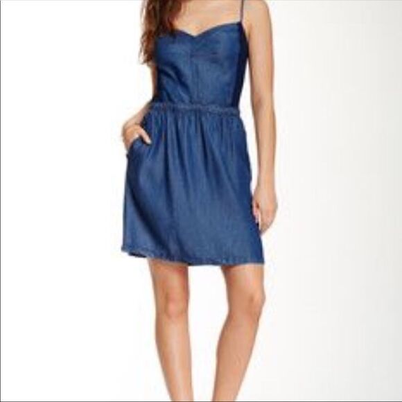 Splendid | Chambray Cami Dress | M - Picture 1 of 7
